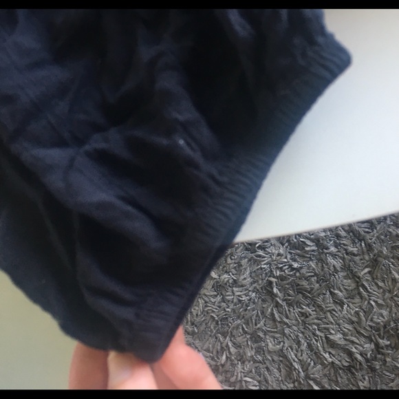 Mudd black square neck embroidered blouse - Picture 5 of 6